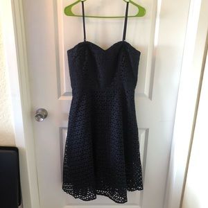 Anne Taylor Strapless Dress